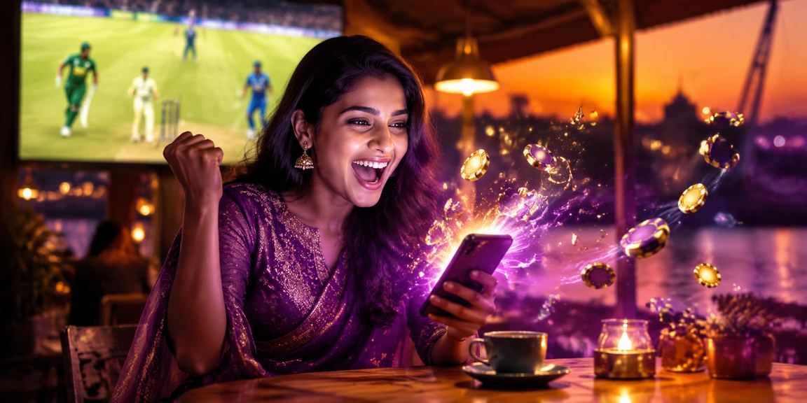 খুলনায় নিয়ন আলোয় ক্রিকেট বেটিং উপভোগ করছেন একজন সদস্য